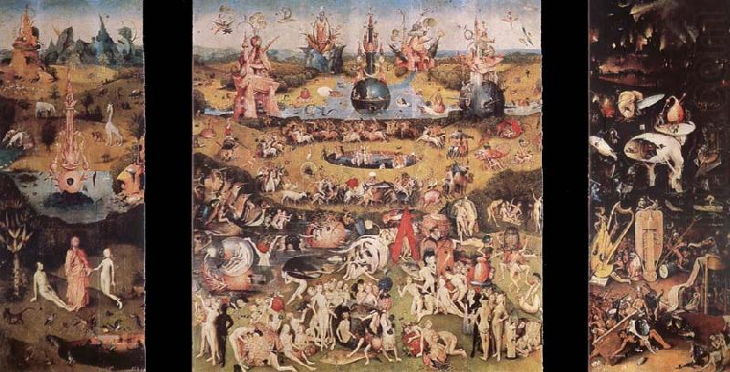 The garden of the desires, trip sign,, BOSCH, Hieronymus